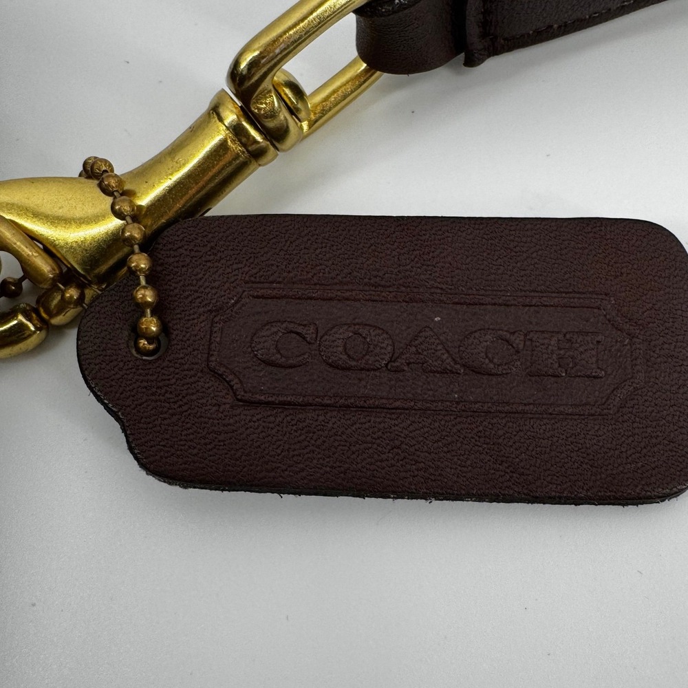 Vintage Coach Mahogany Brown Court Bag Convertible Crossbody 9870 Rare EUC - Picture 7 of 16